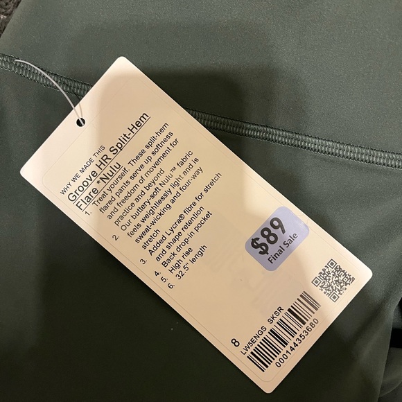 Lululemon Groove Super-High-Rise Split-Hem Flare Pant *Nulu - Picture 4 of 4